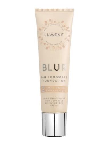 Blur 16H Longwear Spf15 Foundation 2 Soft H Y Foundation Makeup LUMENE