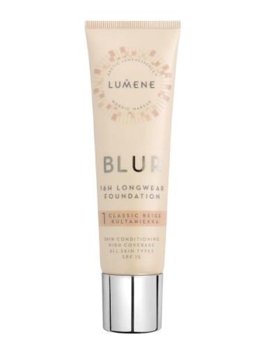 Blur 16H Longwear Spf15 Foundation 1 Classic Beige Foundation Makeup L...