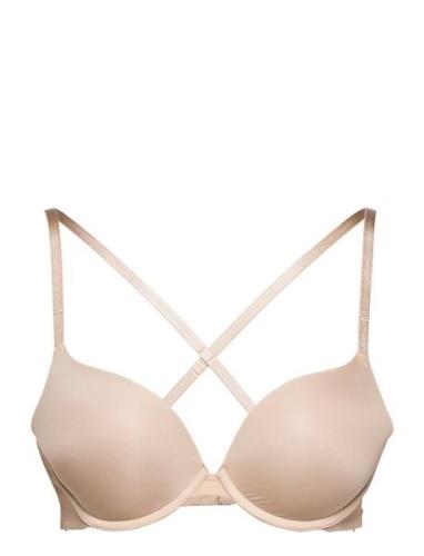 Bra Malva Theresia Lingerie Bras & Tops Push Up Bras Beige Lindex