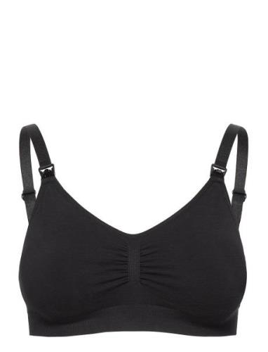 Bra Seamless Nursing Eco Moda Lingerie Bras & Tops Maternity Bras Blac...