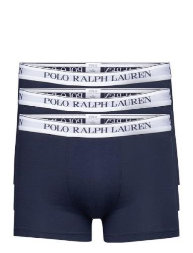 Bci Cotton/Elastane-3Pk-Trn Boxershorts Blue Polo Ralph Lauren Underwe...