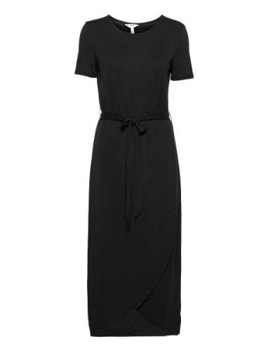 Objannie Nadia S/S Dress Knælang Kjole Black Object