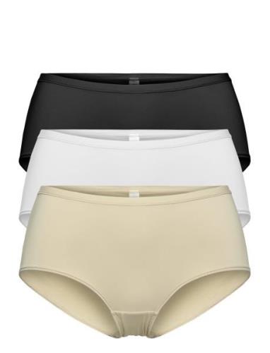 Brief 3-Pack Polly Regular Hipsters Undertøj Lindex