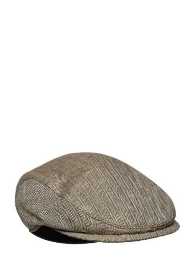 Ivy Slim Cap Accessories Headwear Flat Caps Khaki Green Wigéns