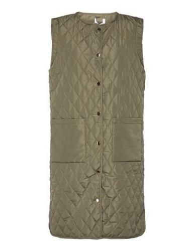 Kristasz Vest Vests Padded Vests Green Saint Tropez