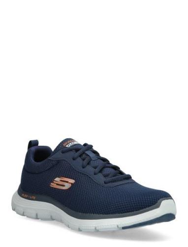 Mens Flex Advantage 4.0 Low-top Sneakers Blue Skechers