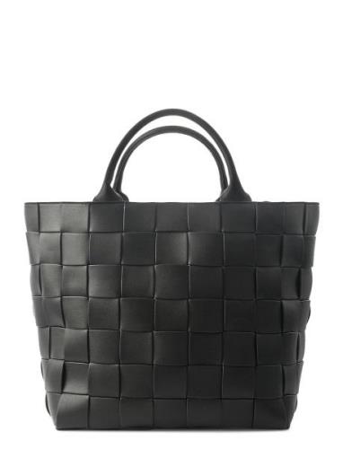 Braided Strap Shopper Black Shopper Taske Black Ceannis