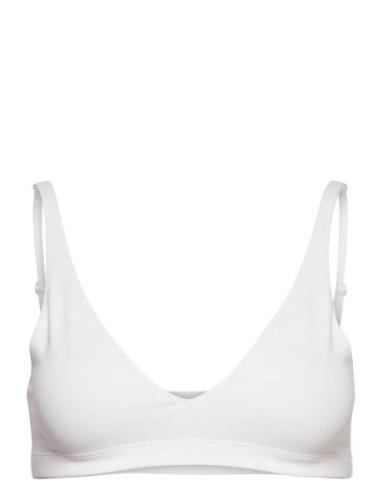 Triangle Bra Lingerie Bras & Tops Soft Bras Tank Top Bras White Bread ...