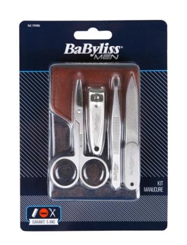 Bbfm Manicure Kit Neglepleje Silver Babyliss Paris