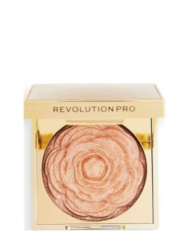 Revolution Pro Lustre Highlighter Pink Rose Highlighter Contour Makeup...