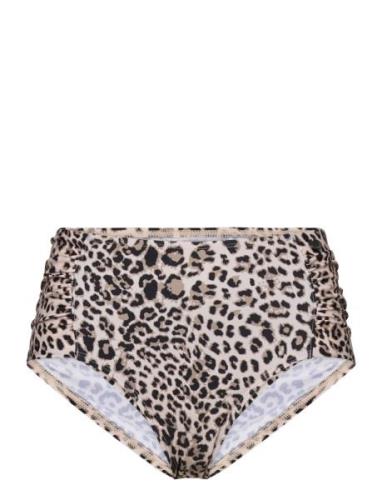 Pe Leopard Olympia Btm Swimwear Bikinis Bikini Bottoms High Waist Biki...