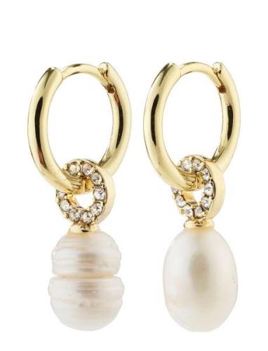 Baker Freshwater Pearl Earrings Ørestickere Smykker Multi/patterned Pi...