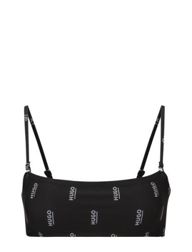 Hugo_Bralette Swimwear Bikinis Bikini Tops Bandeau Bikinitops Black HU...