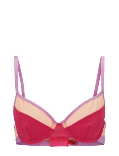 Underwi. Bra C.sheer Lingerie Bras & Tops Wired Bras Pink HUGO