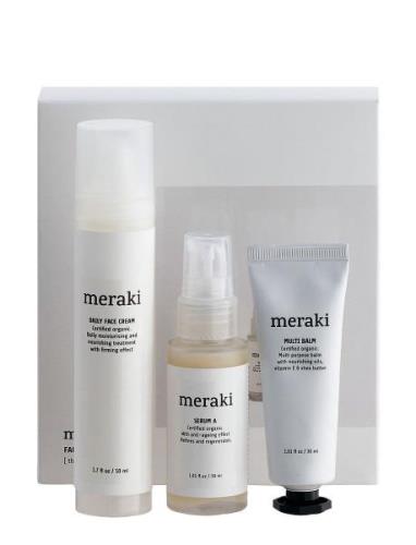 Gift Box, The Moisturising Kit - Face Care Hudplejesæt Nude Meraki