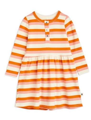 Stripe Yd Ls Dress Dresses & Skirts Dresses Casual Dresses Long-sleeve...