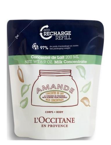 L'occitane Almond Milk Concentrate Eco Refill 200Ml Shower Gel Badesæb...