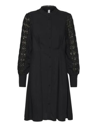 Cubenton Dress Knælang Kjole Black Culture