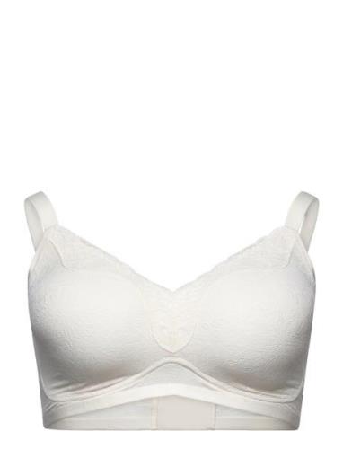 Fit Smart P01 Ex Lingerie Bras & Tops Full Cup Bras White Triumph