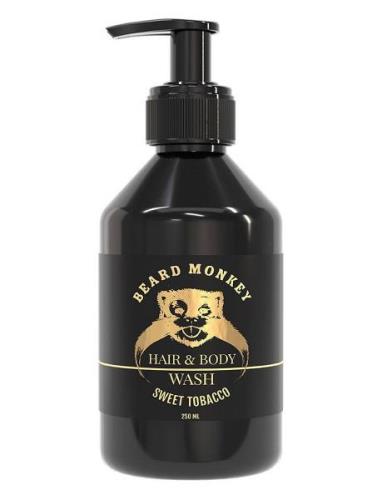 Hair & Body Wash Sweet Tobacco Shower Gel Badesæbe Nude Beard Monkey