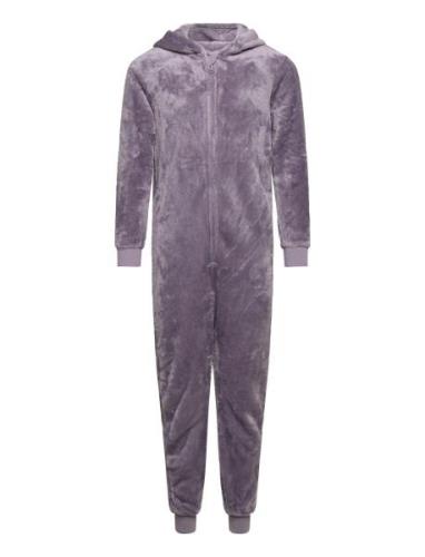 Pajama Sies Animal Pyjamas Sie Jumpsuit Purple Lindex