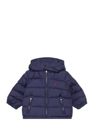 Water-Repellent Down Jacket Foret Jakke Navy Ralph Lauren Baby