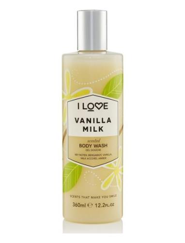 I Love Signature Body Wash Vanilla Milk 360Ml Shower Gel Badesæbe Nude...