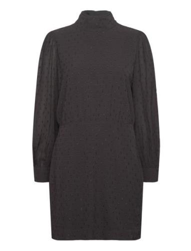 Dresses Light Woven Knælang Kjole Black Esprit Casual