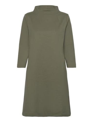 Midi Dress Knælang Kjole Green Papu