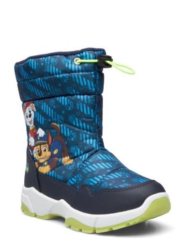 Pawpatrol Snowboot Vinterstøvler Pull On Blue Paw Patrol