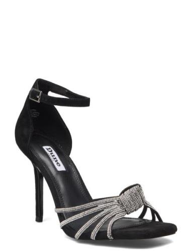 Marvella Sandal Med Hæl Black Dune London