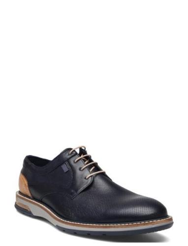 Danilo Shoes Business Laced Shoes Blue Lloyd