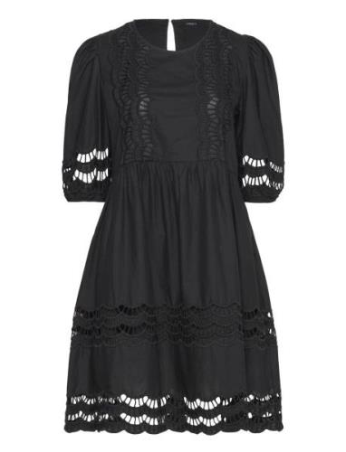 Dress Klara Kort Kjole Black Lindex