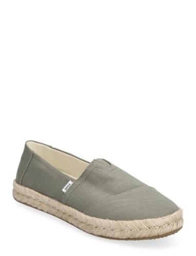 Alpargata Rope 2.0 Espadrillos Flade Sandal Khaki Green TOMS