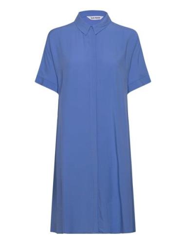 Srfreedom Ss Dress Kort Kjole Blue Soft Rebels