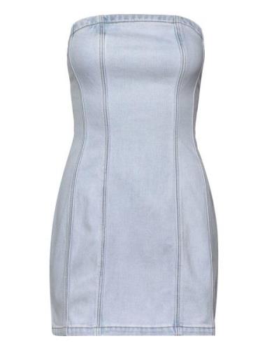 Bustier Dress Stina Kort Kjole Blue ABRAND