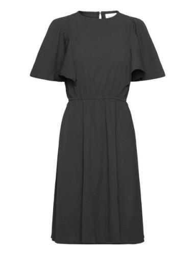 Drunasz Dress Knælang Kjole Black Saint Tropez