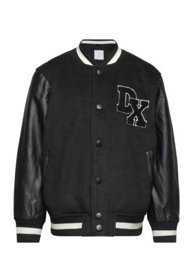 Jacket Baseball Bomberjakke Black Lindex