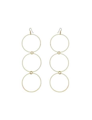 Maxi Leo Earrings Ørestickere Smykker Gold Susmie's