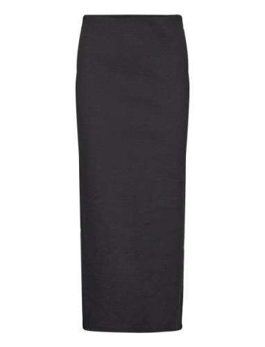 Nmmaya Hw Ankle Length Skirt Noos Lang Nederdel Black NOISY MAY