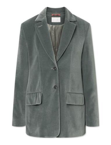 Caroline Blazers Single Breasted Blazers Grey Naja Lauf