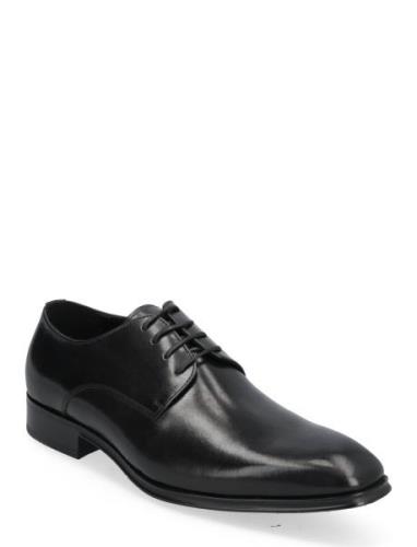 Satchel Shoes Business Laced Shoes Black Dune London