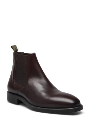 Gosling 2.0 Støvlet Chelsea Boot Brown Playboy Footwear