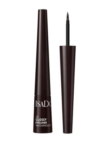 Glossy Eyeliner 42 Dark Brown 2,5 Ml Eyeliner Makeup Brown IsaDora