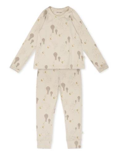 Eluna Homewear Set Pyjamassæt Beige That's Mine