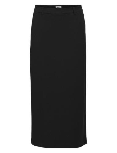 Objlisa Mw Long Skirt Noos Lang Nederdel Black Object