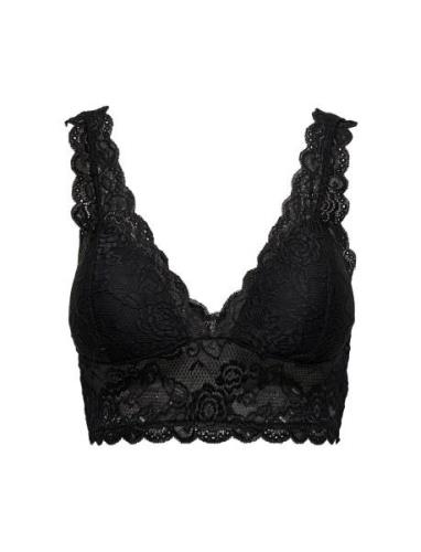 Onlchloe Lace Bra Noos Acc Lingerie Bras & Tops Soft Bras Bralette Bla...