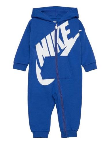 Nkn All Day Play Coverall Langærmet Body Blue Nike