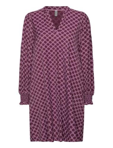 Cuchaina Giselle Dress Knælang Kjole Purple Culture