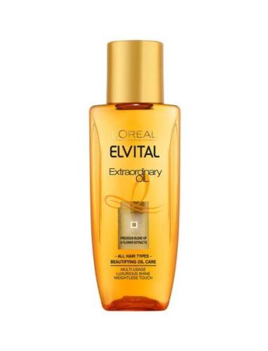 L'oréal Paris Elvital Extraordinary Oil Hair Oil 50 Ml Hårolie Nude L'...